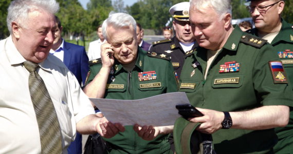 Презентация Аллеи Адмиралов и концепции «Парка Патриот ЗВО» для заместителя Министра обороны Андрея Валериевича Картаполова