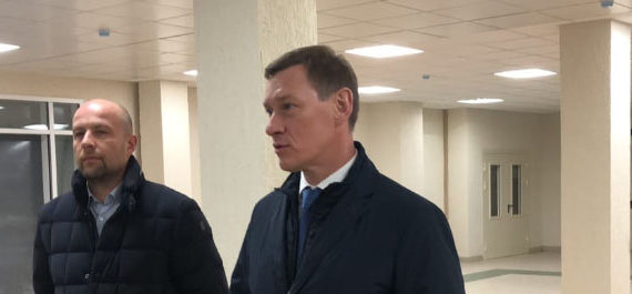 Вице-губернатор Михаил Иванович Москвин осмотрел построенный объект начального и среднего общего образования на 950 мест в ЖК «МУРИНО 2017».