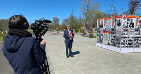 Первая онлайн трансляция с территории Парка «Патриот» ЗВО