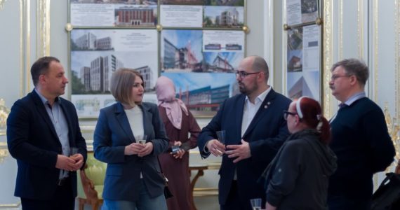 Открытие выставки АМ Юсупова в Доме Архитектора
